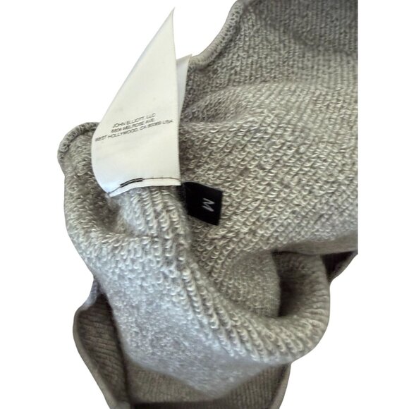 JOHN ELLIOTT Gray Wool Blend Sweat Shorts Size Medium - Picture 3 of 8